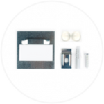 Ophangplaat 4 x 4 cm