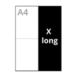 X-long (105 x 297 mm)