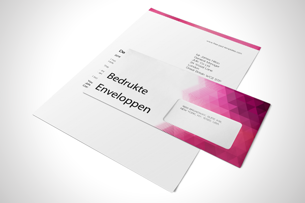 Huisstijl envelop Huisstijl envelop