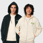 Duurzame sweater met rits