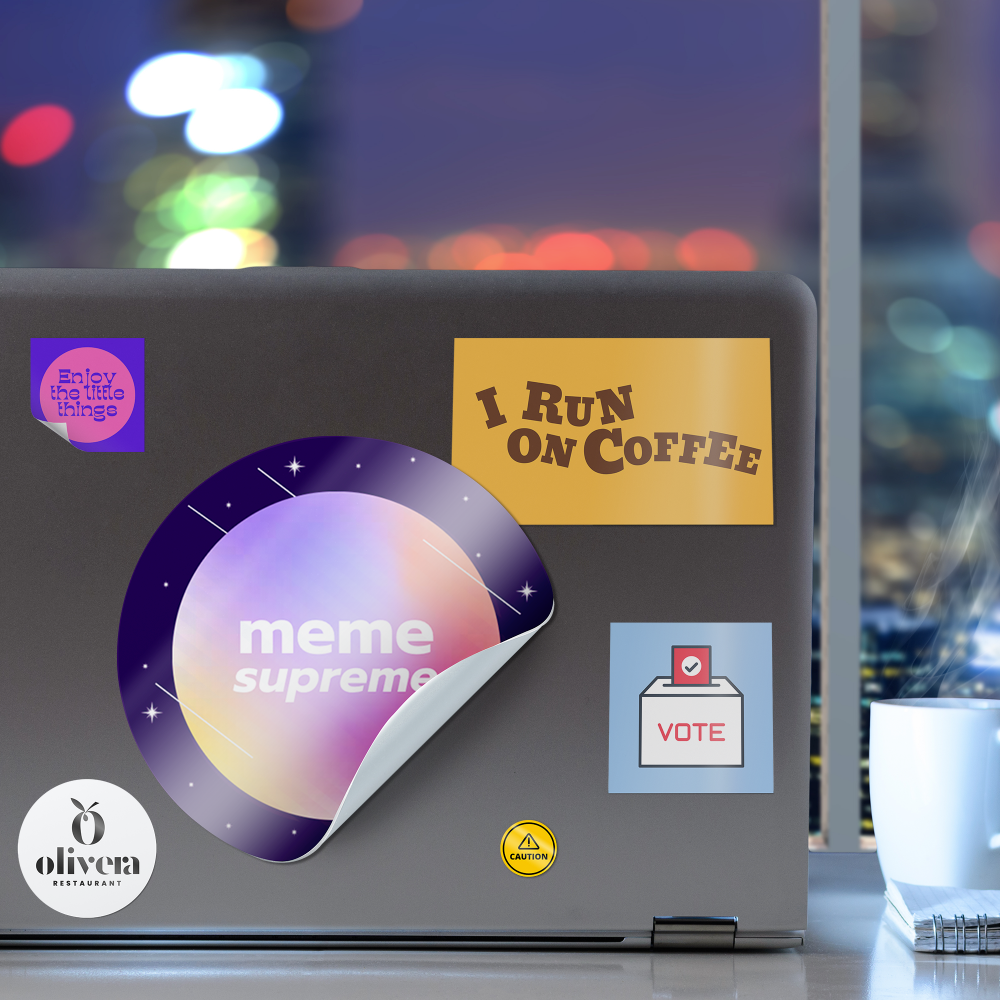 Stickers rond Stickers rond